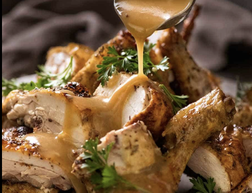 Honey Garlic Roast Chicken